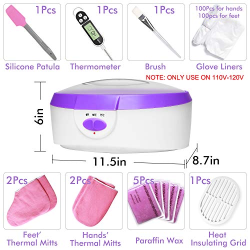 Paraffin Wax Machine for Hand and Feet - Paraffin Wax Bath BTArtbox Paraffin ...