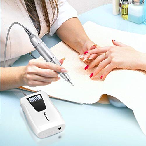 Professional Portable Nail Drill - Efile Nail Drill, BTArtbox 30000RPM Nail D...