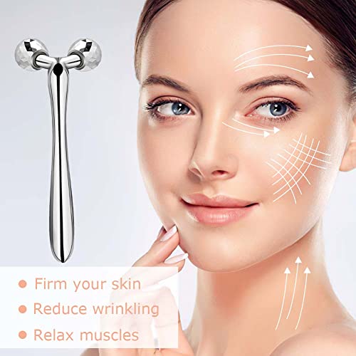 Face Roller Facial Roller Massager Facial&Body Beauty Roller Skin Care Tool f...