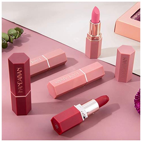 Skynest 6 PCS Vivid Colours Lipstick Set, Long Lasting, Moisturizing, Creamy ...