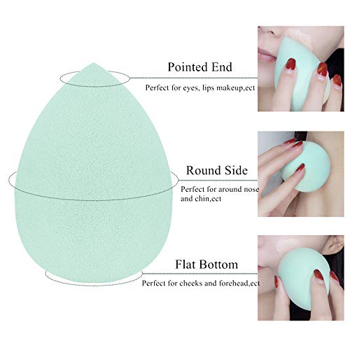10 Pieces Makeup Egg Sponge Makeup Blenders Blending Sponge Foundation Applic...