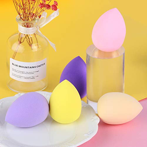 10 Pieces Makeup Egg Sponge Makeup Blenders Blending Sponge Foundation Applic...
