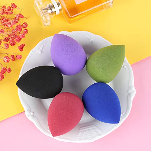 10 Pieces Makeup Egg Sponge Makeup Blenders Blending Sponge Foundation Applic...