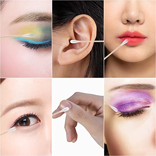 400 Count 6 Inch Long Cotton Swabs with Wooden Handles Cotton Tipped Applicat...