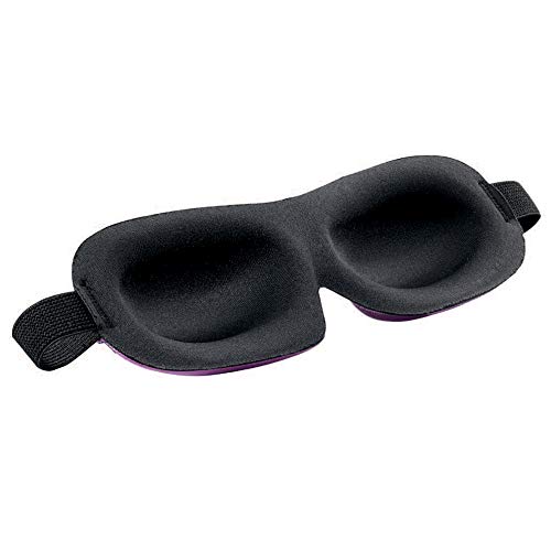 Bucky 40 Blinks No Pressure Eye Mask for Travel & Sleep, Aqua, One Size