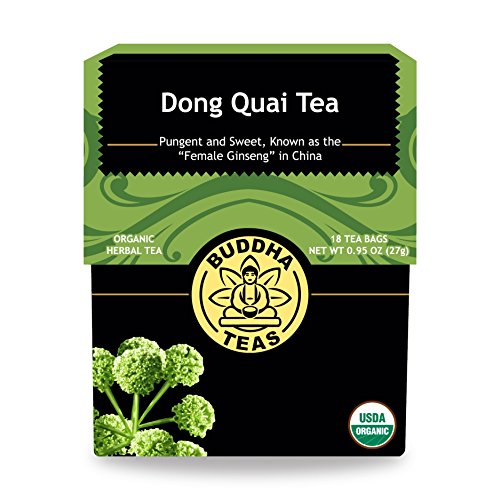 Buddha Teas Organic Dong Quai Tea - OU Kosher, USDA Organic, CCOF Organic, 18...