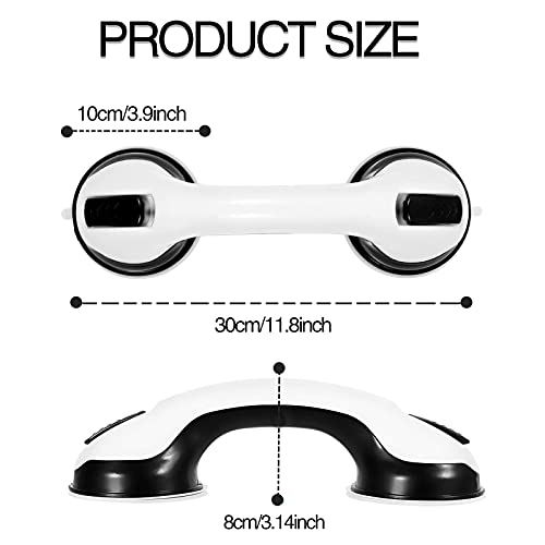 Shower Handle 2 Pack 12 inch Grab Bars for Bathroom Shower Handle with Strong...
