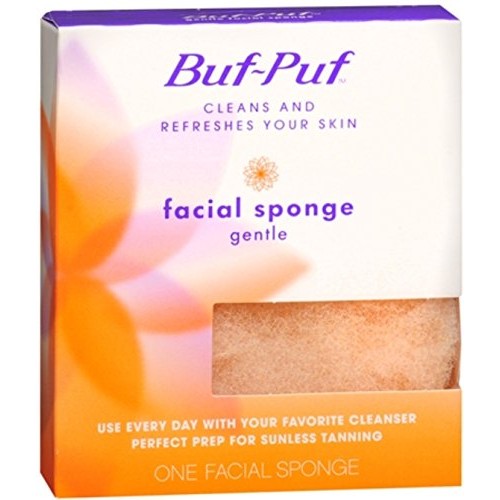 Buf-Puf Gentle Facial Sponge, Dermatologist Developed, Removes Deep-Down Dirt...