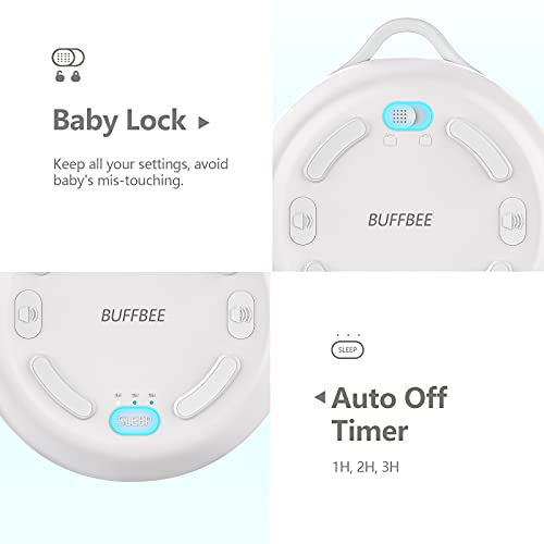 Portable White Noise Sound Machine for Baby Sleeping - 17 Soothing Sounds | 8...