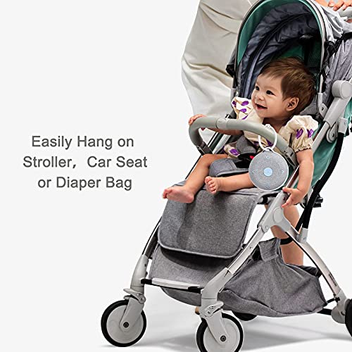 Portable White Noise Sound Machine for Baby Sleeping - 17 Soothing Sounds | 8...