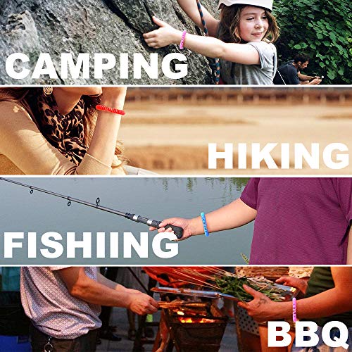 BuggyBands Mosquito Bracelets, 12 Pack Individually Wrapped, DEET Free, Natur...