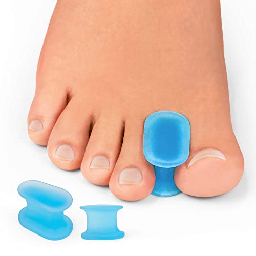 Bukihome 16 Packs Toe Separators for Overlapping Toes Women Gel Silicone Toe ...
