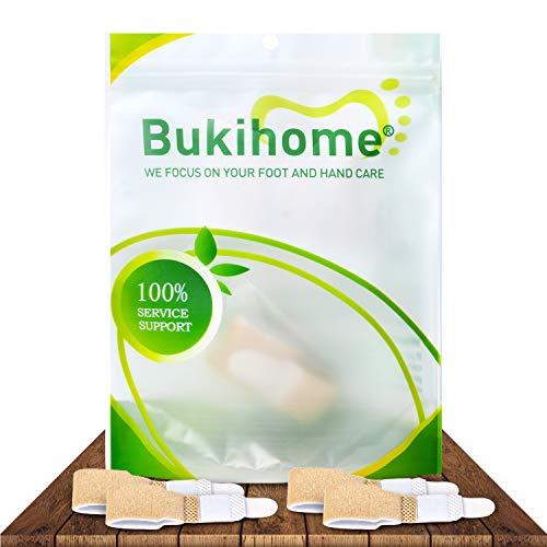 Bukihome Hammer Toe Straighteners for Bent Toes, 4 PCS Toe Splints, Toe Corre...