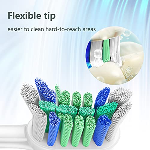 Replacement Toothbrush Heads Compatible with Philips Sonicare Electric Toothb...