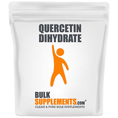 BulkSupplements.com Quercetin 500mg Dihydrate - Immune System Vitamins - Clea...
