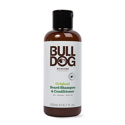 Bulldog Mens Skincare and Grooming for Men Original Beard Shampoo and Conditi...