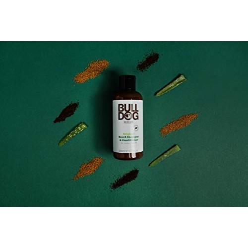 Bulldog Mens Skincare and Grooming for Men Original Beard Shampoo and Conditi...