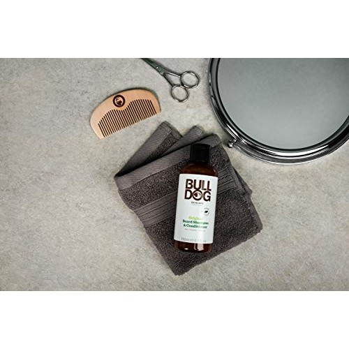 Bulldog Mens Skincare and Grooming for Men Original Beard Shampoo and Conditi...
