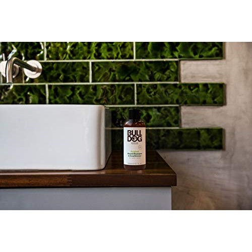 Bulldog Mens Skincare and Grooming for Men Original Beard Shampoo and Conditi...