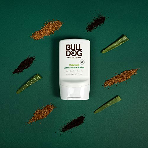 Bulldog Men's Skincare and Grooming Original Aftershave Balm, 3.3 Fl. Oz.