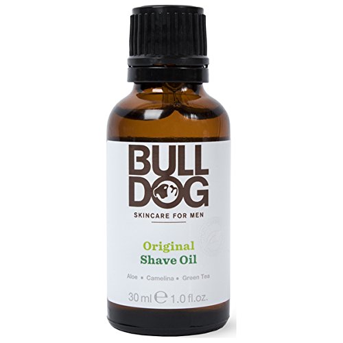 Bulldog Mens Skincare and Grooming Original Shaving Oil, Beard Care, 1 Fl Oz