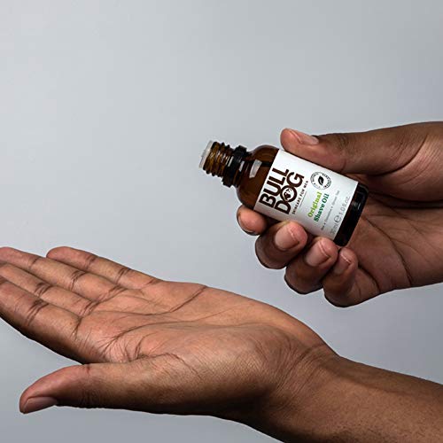 Bulldog Mens Skincare and Grooming Original Shaving Oil, Beard Care, 1 Fl Oz