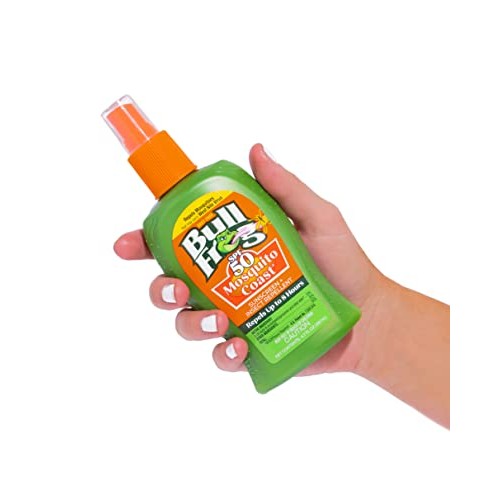 Bullfrog Mosquito Coast Bug Spray Insect Repellent + Sunscreen SPF 50, Pump S...