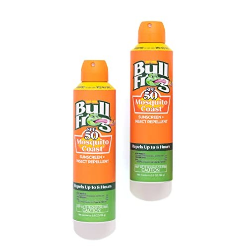 Bullfrog Mosquito Coast Sunscreen SPF50 + Insect Repellant 5.5oz Continuous S...