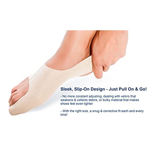 Bunion Bootie Bunion Corrector for Women Big Toe, Ultra-Thin Bunion Corrector...