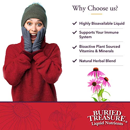 Buried Treasure ACF Extra Strength Extreme Immune Support with Elderberry Ech...