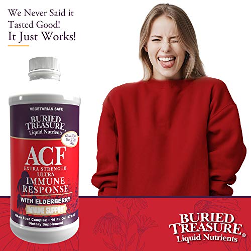 Buried Treasure ACF Extra Strength Extreme Immune Support with Elderberry Ech...