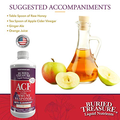 Buried Treasure ACF Extra Strength Extreme Immune Support with Elderberry Ech...