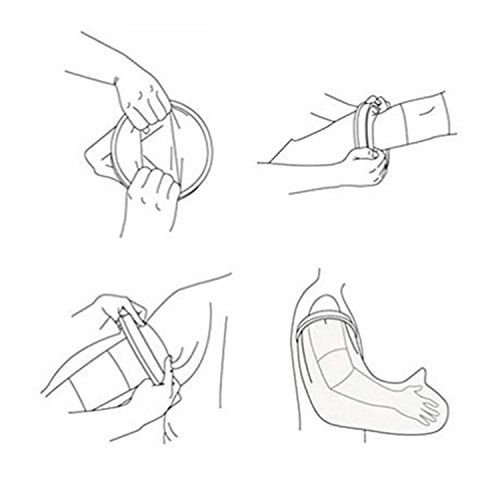 Waterproof Cast Cover Lower Leg Adult, Reusable Lower Leg Cast Protector for ...