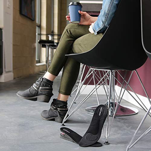 Burlingham's Height Increase Insole, Shoe Lifts for Men and Women (2 Inch) El...