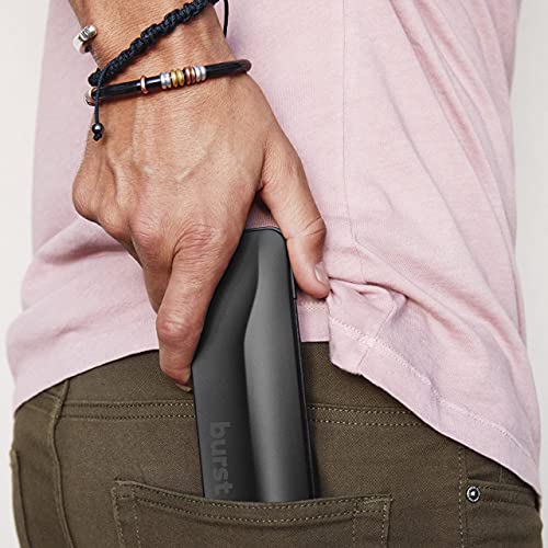 BURST Electric Toothbrush Travel Case for BURST Sonic Toothbrush, Black (Case...