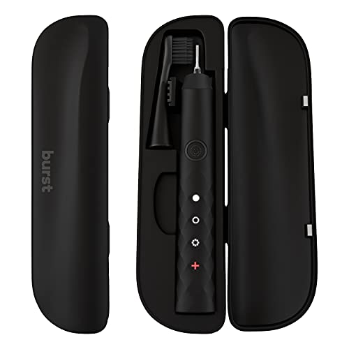 BURST Electric Toothbrush Travel Case for BURST Sonic Toothbrush, Black (Case...