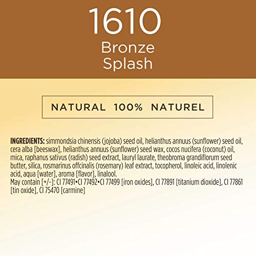 Burts Bees 100% Natural All Aglow Bronzer Stick, Bronze Splash - 0.3 Ounce