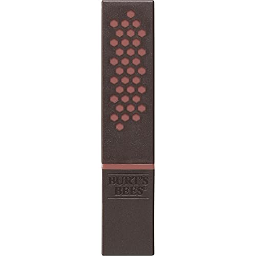 Burts Bees 100% Natural Glossy Lipstick, Peony Dew - 1 Tube