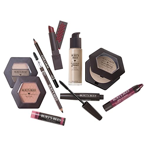 Burts Bees 100% Natural Glossy Lipstick, Peony Dew - 1 Tube