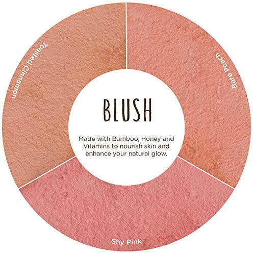 Burt's Bees 100% Natural Origin Blush with Vitamin E, Toasted Cinnamon - 0.19...