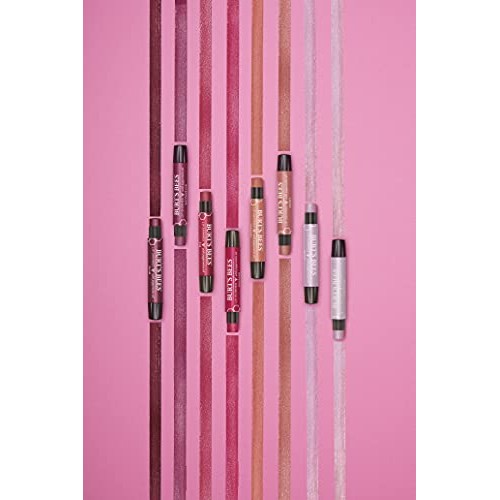 Burt's Bees 100% Natural Origin Moisturizing Lip Shimmer, Fig, 4 Tubes