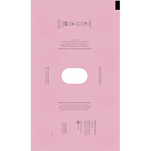 Burt's Bees 3 In 1 Micellar Facial Cleanser Towelettes and Makeup Remover Wip...