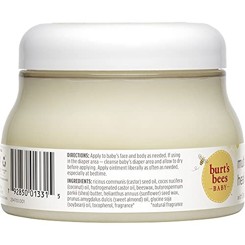 Burt's Bees Baby Healing Ointment, Face & Body Skin Care, Moisturizing with S...