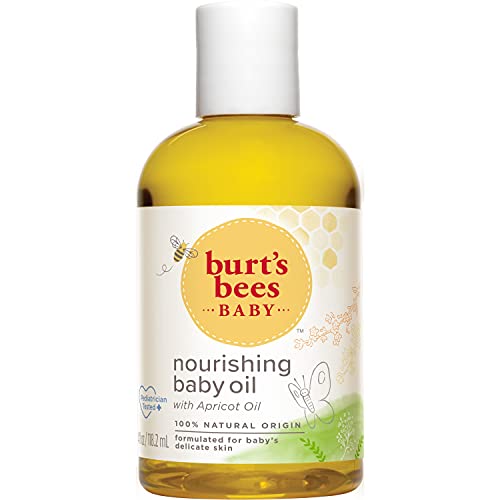 Burt's Bees Baby Nourishing Baby Oil, 100% Natural Origin Baby Skin Care - 4 ...