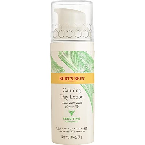 Burt's Bees Daily Face Moisturizer Cream for Sensitive Skin, Fragrance Free L...