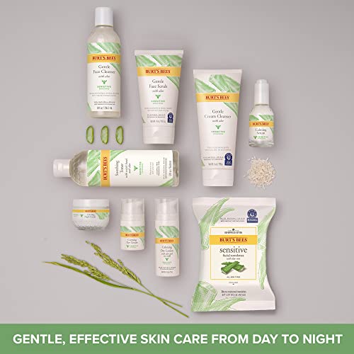 Burt's Bees Daily Face Moisturizer Cream for Sensitive Skin, Fragrance Free L...