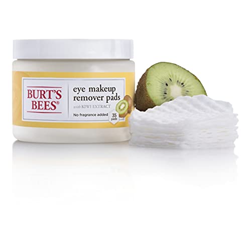 Burt's Bees Eye Makeup Remover Pads, 35 Count, Pack of 3
