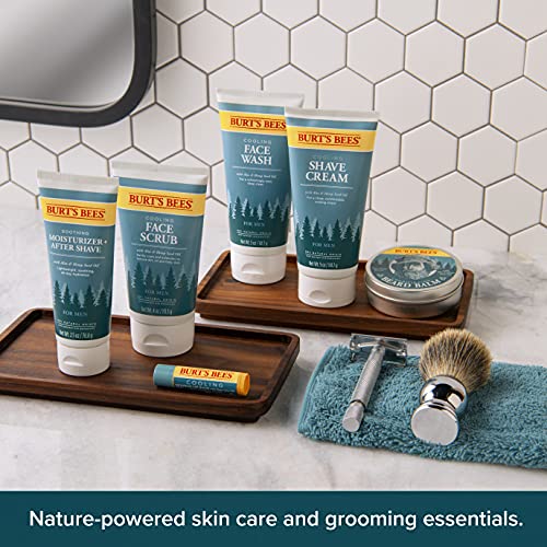 Burt's Bees Grooming Essentials For Men with Cooling Face Wash Cooling Shave ...