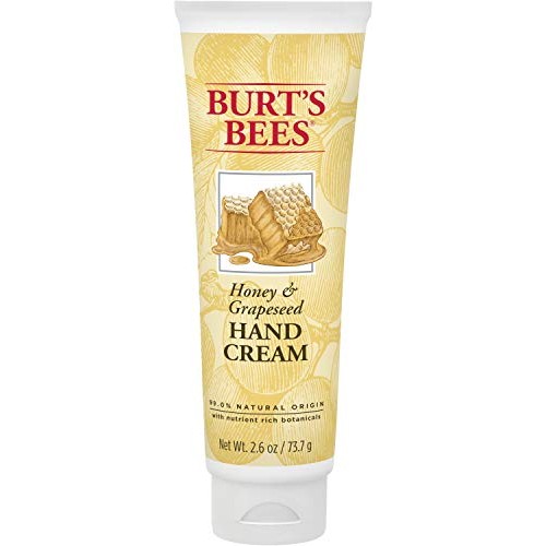 Burt's Bees Hand Cream, (Package May Vary) Honey & Grapeseed Oil 2.6 Ounce