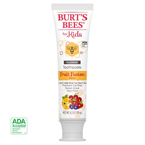 Burt's Bees Kids Toothpaste with Fluoride Fusion Fruit,16.8 Ounce